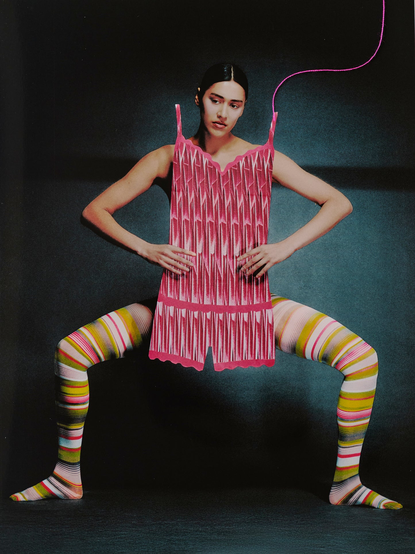 Blaze Striped Tights