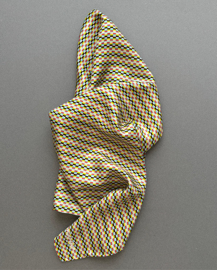 Space Tile Silk Scarf